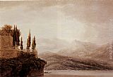 John Robert Cozens Isola Bella On Lago Maggiore painting